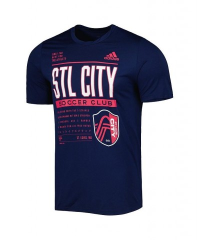 Men's Navy St. Louis City SC Club DNA Performance T-shirt $25.19 T-Shirts