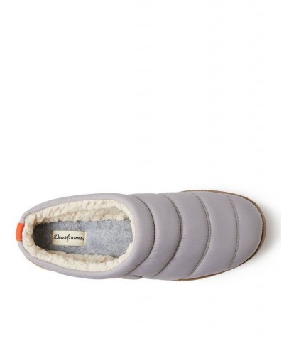 Men's Andre Nylon Sport Lounge Clog Slippers Gray $23.22 Shoes