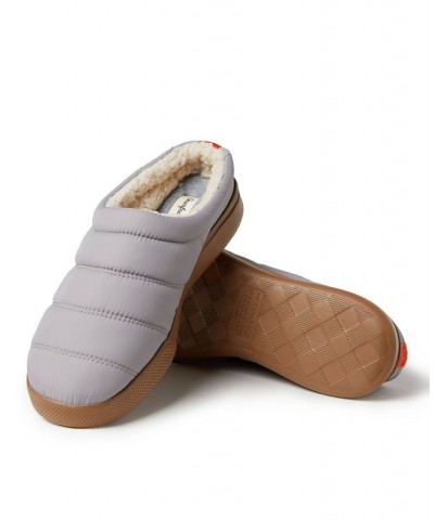 Men's Andre Nylon Sport Lounge Clog Slippers Gray $23.22 Shoes