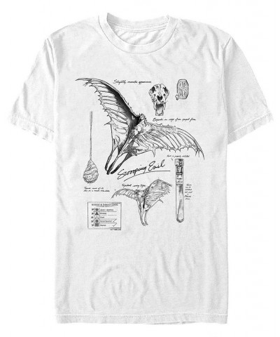 Men's Fantastic Beasts and Where to Find Them Swooping Evil Study Short Sleeve T-shirt White $19.94 T-Shirts