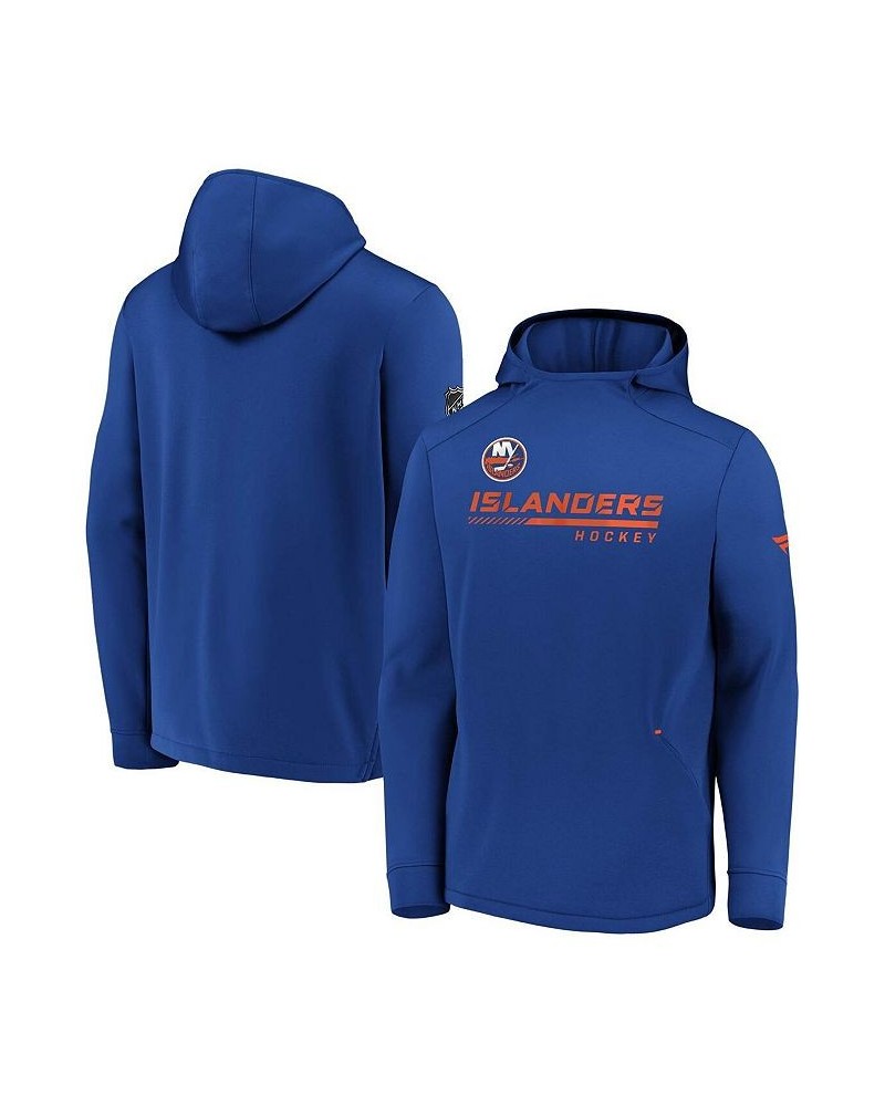 Men's Branded Royal New York Islanders Authentic Pro Locker Room Pullover Hoodie $37.95 Sweatshirt