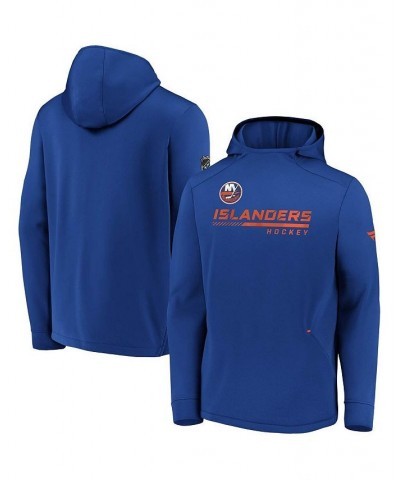 Men's Branded Royal New York Islanders Authentic Pro Locker Room Pullover Hoodie $37.95 Sweatshirt