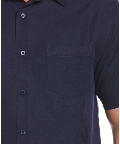 Men's Floral Textured Jacquard Shirt PD04 $25.76 Shirts