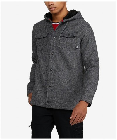 Men's Buffed Up Jacket Hoodie Black $42.14 Jackets