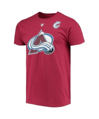 Men's Branded Joe Sakic Burgundy Colorado Avalanche Authentic Stack Retired Player Nickname and Number T-shirt $19.11 T-Shirts