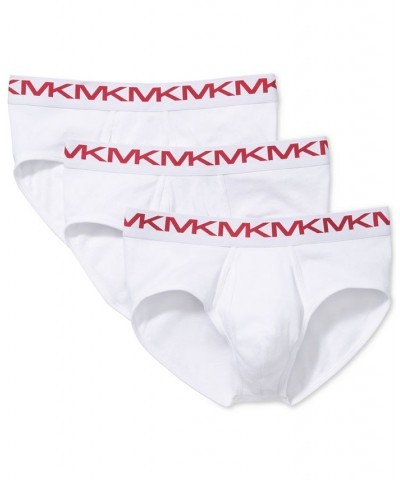 Men's Performance Cotton Classic Briefs, 3-Pack White $28.35 Underwear