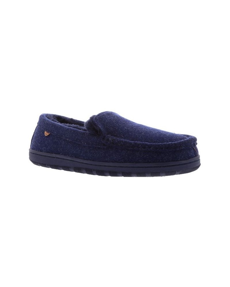 Men's Harrison Moccasin Shoes Blue $34.31 Shoes