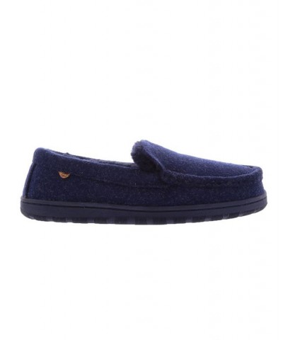 Men's Harrison Moccasin Shoes Blue $34.31 Shoes