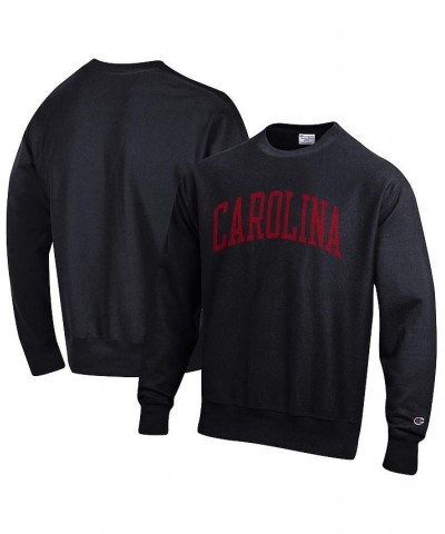 Men's Black South Carolina Gamecocks Arch Reverse Weave Pullover Sweatshirt $45.89 Sweatshirt