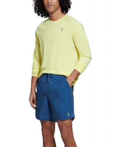 Men's Path Long-Sleeve T-Shirt Yellow $9.86 T-Shirts