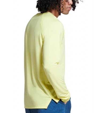 Men's Path Long-Sleeve T-Shirt Yellow $9.86 T-Shirts