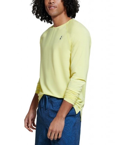 Men's Path Long-Sleeve T-Shirt Yellow $9.86 T-Shirts