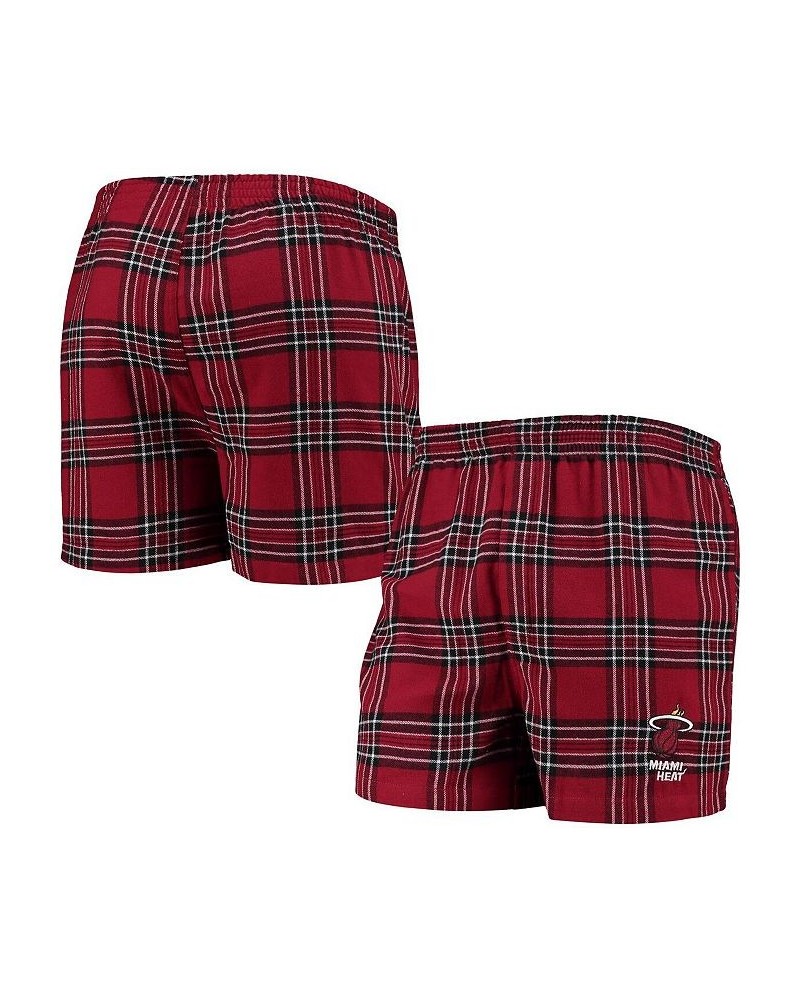 Men's Red, Black Miami Heat Fall '21 Takeaway Boxers $14.30 Underwear