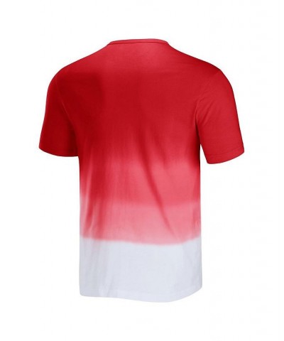 Men's NFL x Darius Rucker Collection by Red and White New England Patriots Dip Dye Pocket T-shirt $19.68 T-Shirts