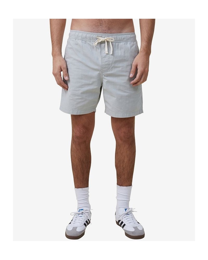 Men's Solid Easy Shorts Gray $19.80 Shorts