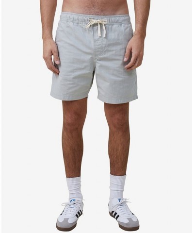 Men's Solid Easy Shorts Gray $19.80 Shorts