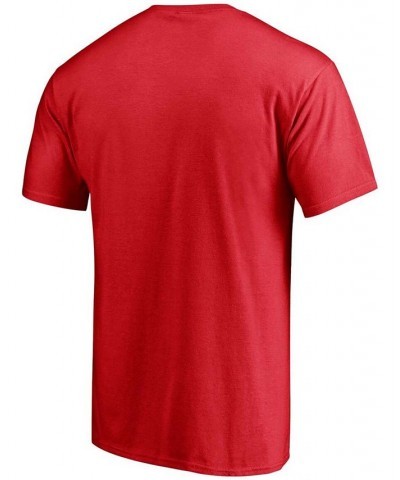 Men's Big and Tall Red Cincinnati Reds Primary Wordmark T-shirt $21.07 T-Shirts