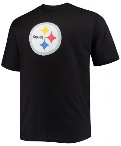 Men's Big and Tall T.J. Watt Black Pittsburgh Steelers Player Name Number T-shirt $24.18 T-Shirts