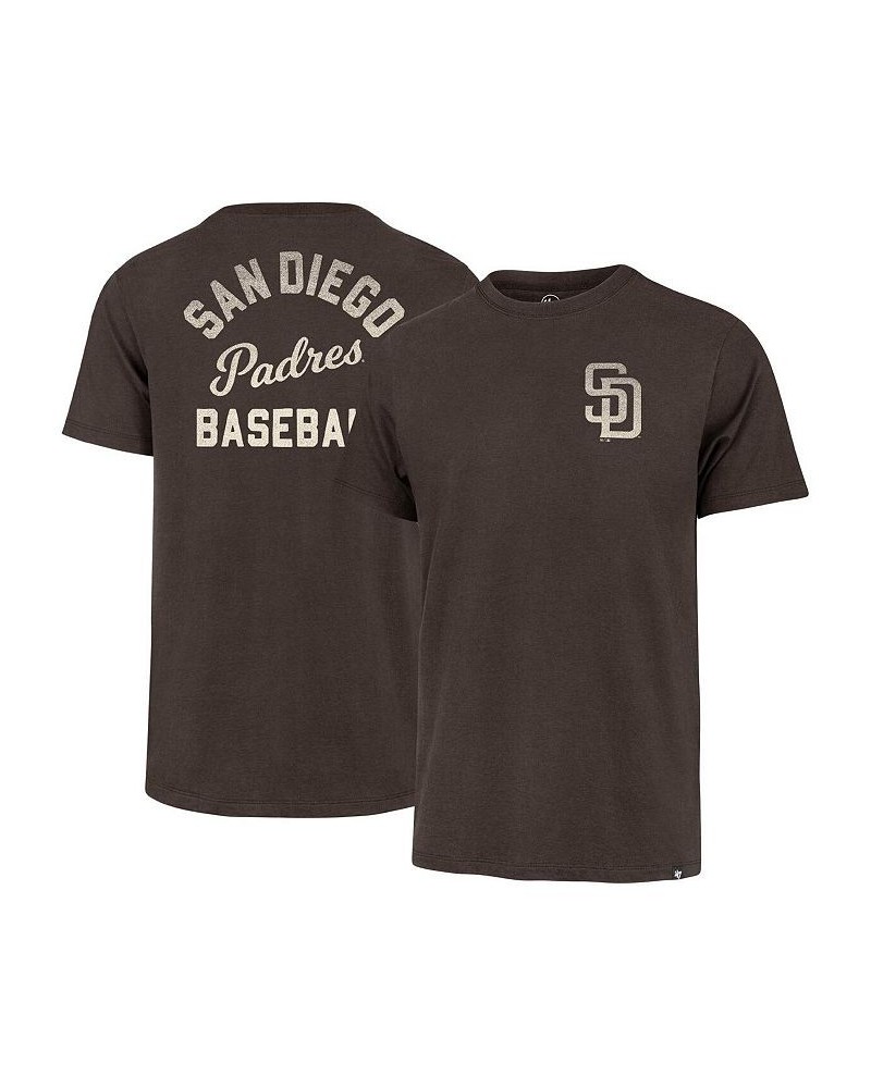 Men's Brown San Diego Padres Turn Back Franklin T-shirt $24.50 T-Shirts