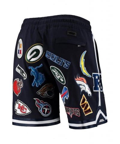 Men's Navy Nfl Pro League Allover Shorts $76.00 Shorts