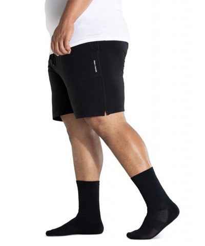 Men's Cushion Crew Socks, Pack of 3 Black $13.33 Socks