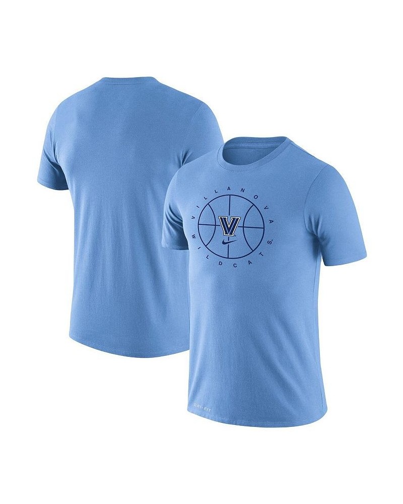 Men's Light Blue Villanova Wildcats Basketball Icon Legend Performance T-shirt $20.00 T-Shirts