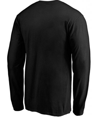 Men's Black Philadelphia Flyers Team Victory Arch Long Sleeve T-shirt $14.96 T-Shirts