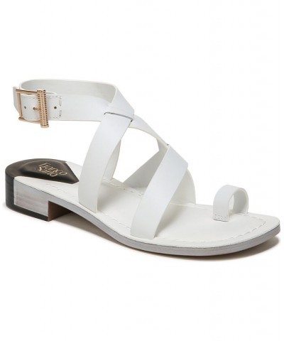 Ina Ankle Strap Sandals White $52.00 Shoes