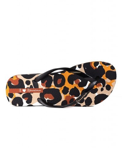 Women's Animale Print II Flip-flop Sandals PD01 $24.00 Shoes