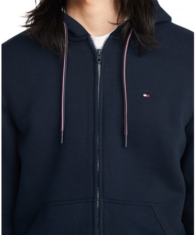 Men's Big & Tall Plains Zip-Up Hoodie Blue $38.80 Sweatshirt