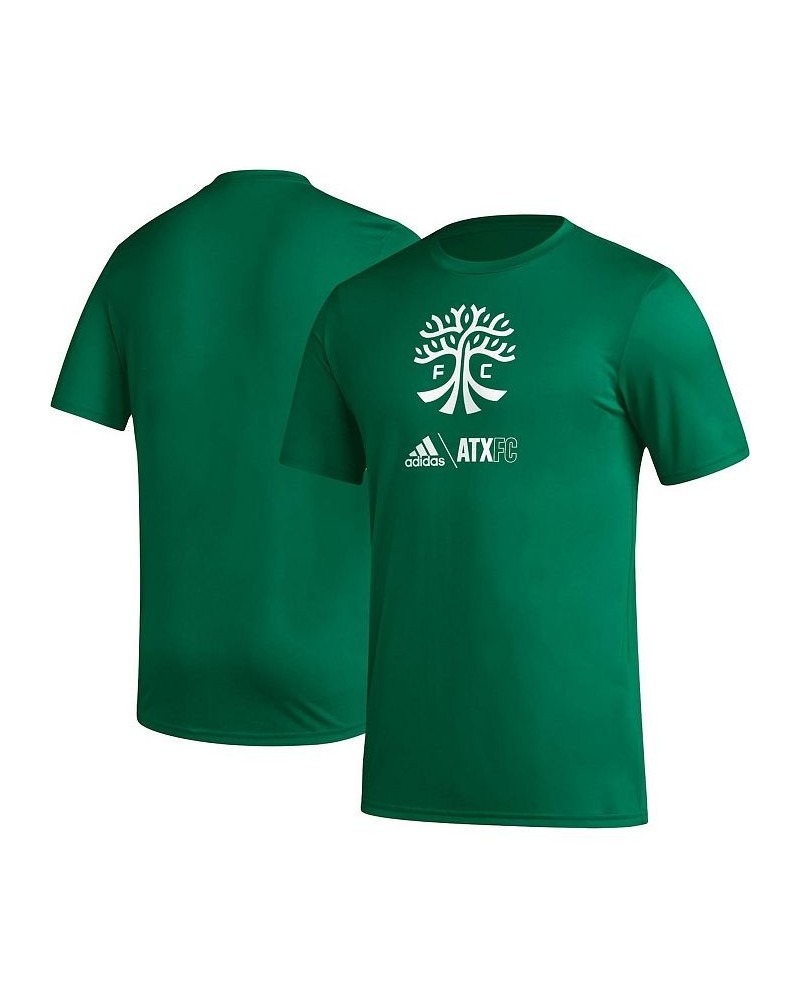 Men's Green Austin FC Icon T-shirt $23.84 T-Shirts