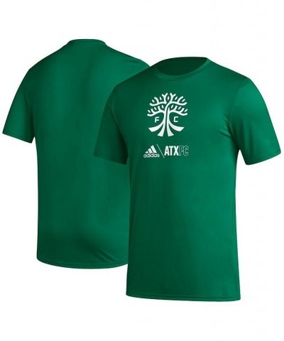 Men's Green Austin FC Icon T-shirt $23.84 T-Shirts