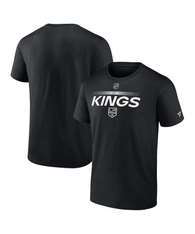 Men's Branded Black Los Angeles Kings Authentic Pro Team Core Collection Prime T-shirt $15.68 T-Shirts