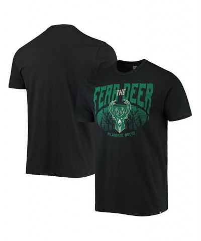 Men's Black Milwaukee Bucks Hometown Regional Fear The Deer T-shirt $25.64 T-Shirts