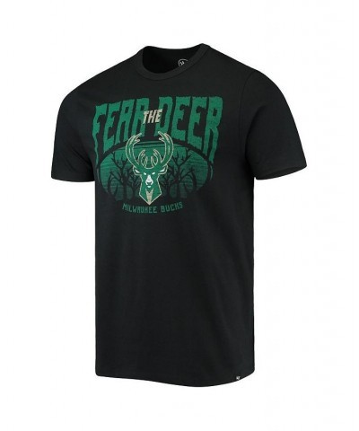 Men's Black Milwaukee Bucks Hometown Regional Fear The Deer T-shirt $25.64 T-Shirts