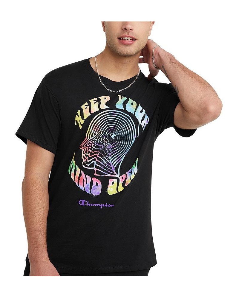 Men's Graphic-Print Short-Sleeve T-Shirt Black $10.75 T-Shirts