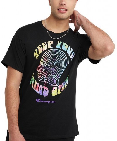 Men's Graphic-Print Short-Sleeve T-Shirt Black $10.75 T-Shirts