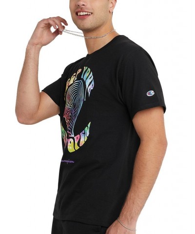 Men's Graphic-Print Short-Sleeve T-Shirt Black $10.75 T-Shirts