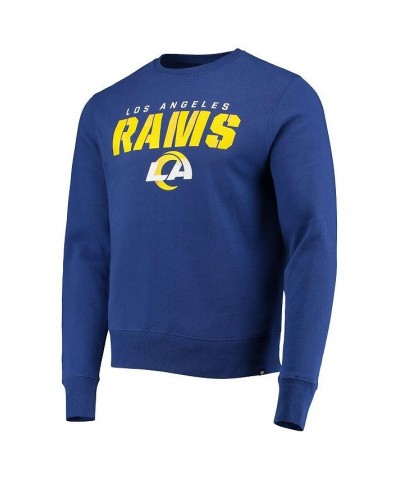 Men's '47 Royal Los Angeles Rams Traction Headline Pullover Sweatshirt $22.96 Sweatshirt