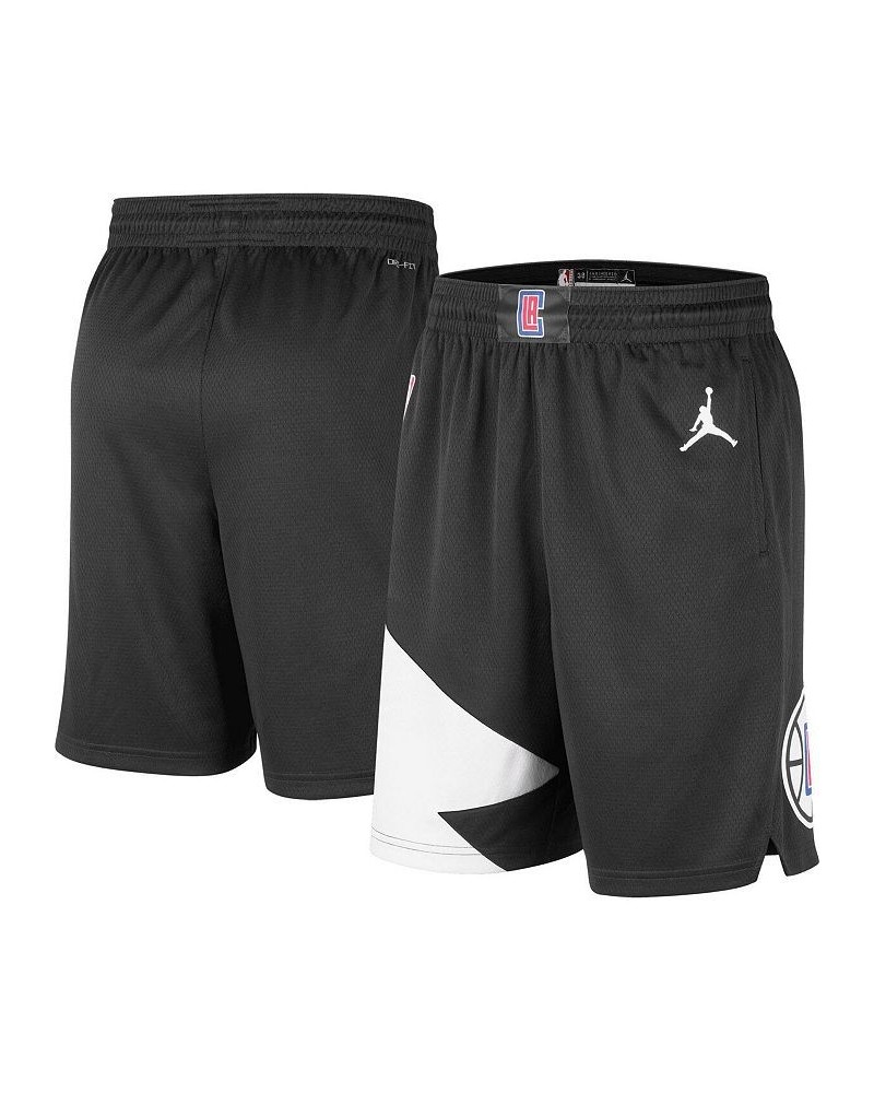 Men's Brand Black LA Clippers 2022/2023 Statement Edition Swingman Performance Shorts $36.90 Shorts