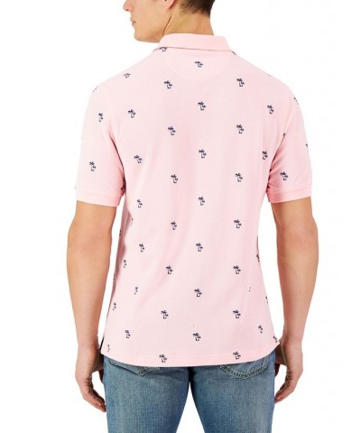 Men's Shady Palm Polo Pink $14.30 Polo Shirts