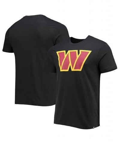 Men's Black Washington Commanders Imprint Super Rival T-shirt $14.62 T-Shirts