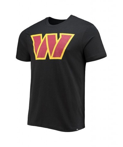 Men's Black Washington Commanders Imprint Super Rival T-shirt $14.62 T-Shirts