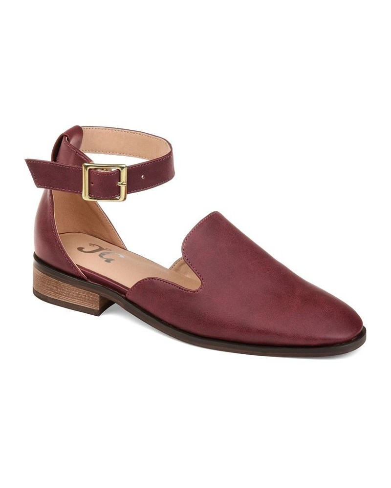 Women's Loreta Flats Purple $42.00 Shoes