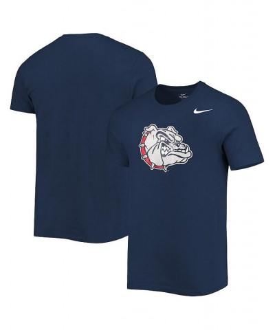 Men's Navy Gonzaga Bulldogs Gloss Logo T-shirt $19.20 T-Shirts