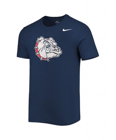 Men's Navy Gonzaga Bulldogs Gloss Logo T-shirt $19.20 T-Shirts