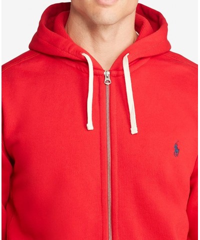 Men's Big & Tall Full-Zip Classic Fleece Hoodie Red $62.16 Sweatshirt