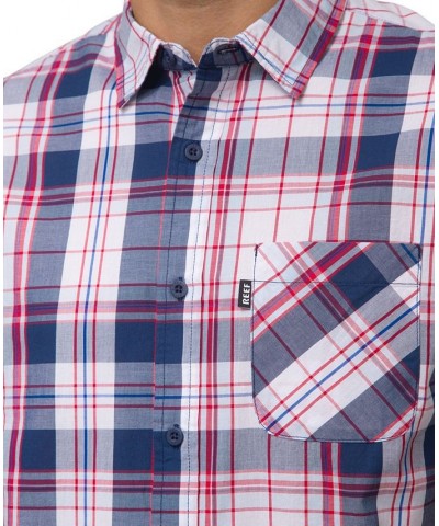 Men's Fellows Short Sleeves Woven Shirt Multi $18.93 Shirts