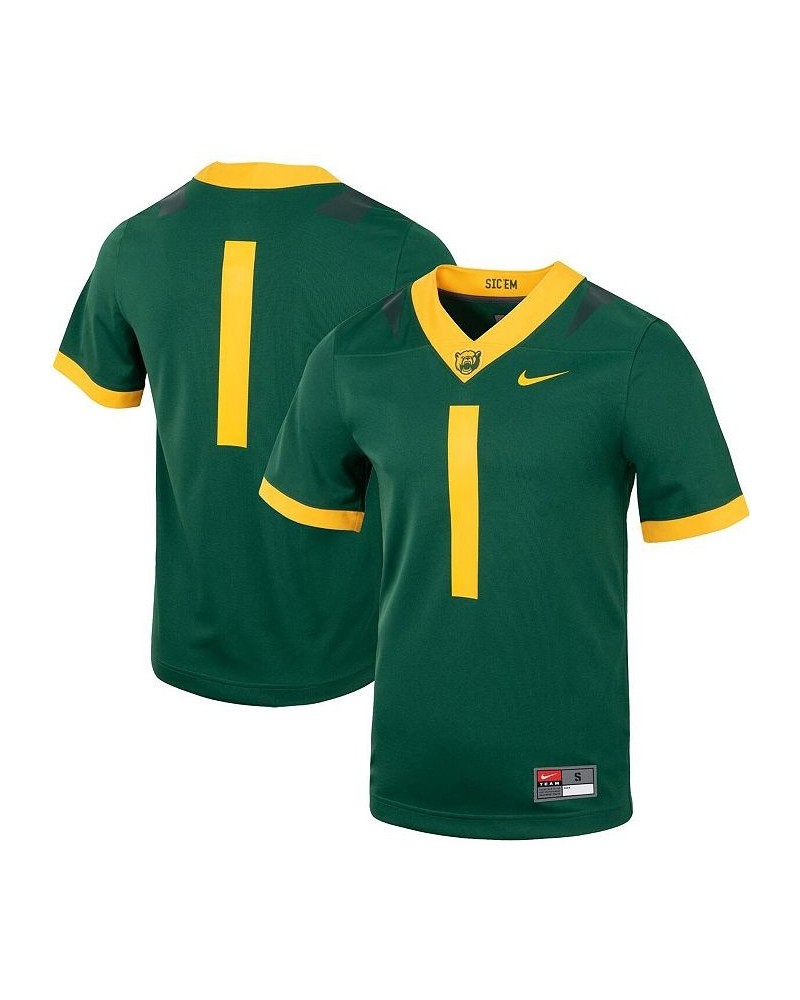 Men's 1 Green Baylor Bears Untouchable Football Jersey $51.83 Jersey