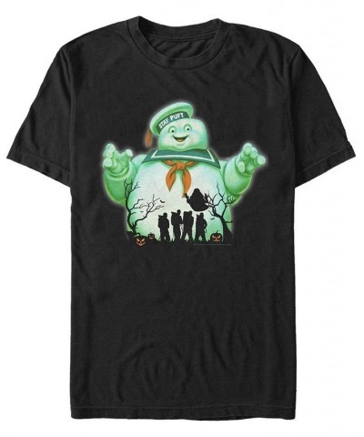 Men's Ghostbusters Halloween Short Sleeves T-shirt Black $20.99 T-Shirts